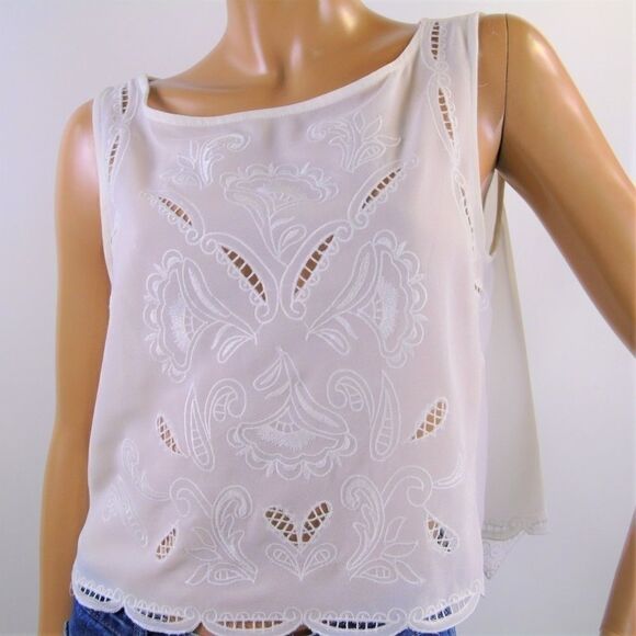 White Open Back Top You Are Not Alone - Picture 5 of 8